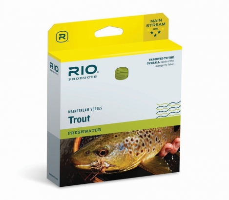 RIO Mainstream Sinktip Brown/Lemon Green dans le groupe Lignes / Soies / Soies une main l\'adresse Sportfiskeprylar.se (RP20831r)