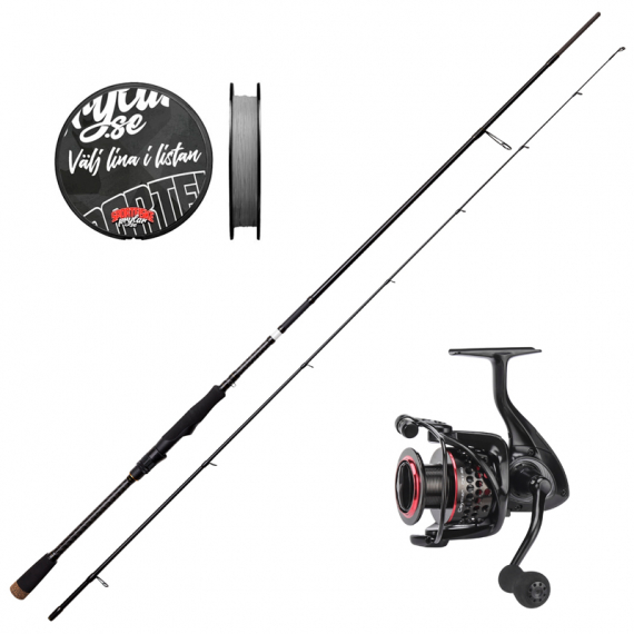 Savage Gear SG2 Abborre Haspel dans le groupe Techniques de pêche / Pêche en spinning / Combos / Combos spinning l\'adresse Sportfiskeprylar.se (SG2ABBORRCOMBO)