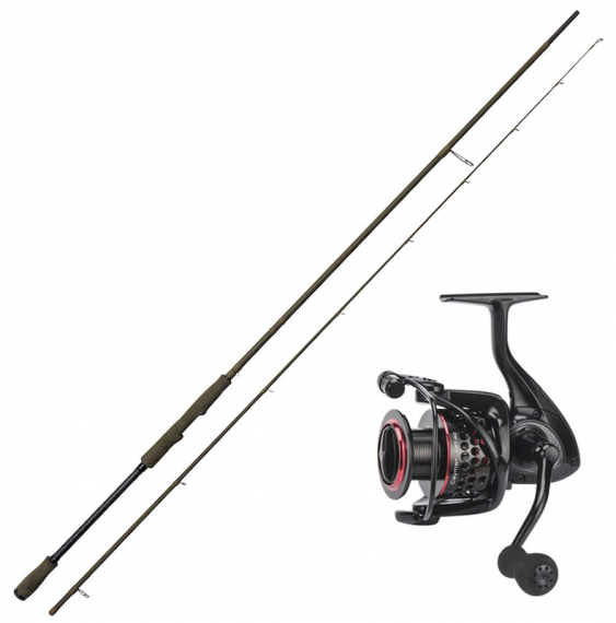 Savage Gear SG4 Haspel Abborrcombo dans le groupe Techniques de pêche / Pêche en spinning / Combos / Combos spinning l\'adresse Sportfiskeprylar.se (SG4HASPELABBORRE)