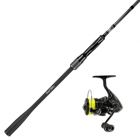 Scout Silver Ninja Pitch Black Havsöringscombo dans le groupe Techniques de pêche / Pêche en spinning / Combos / Combos spinning l\'adresse Sportfiskeprylar.se (SILVERNINJAPB)