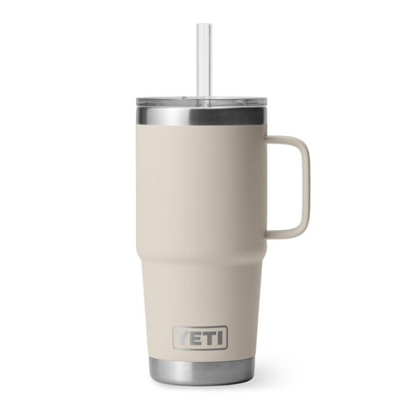 Yeti Rambler 25 Oz Straw Mug 2.0 - Cape Taupe dans le groupe Loisirs en plein air / Cuisines camping et ustensiles / Thermos / Mugs Thermos l\'adresse Sportfiskeprylar.se (SKU-2326-24H2BH)