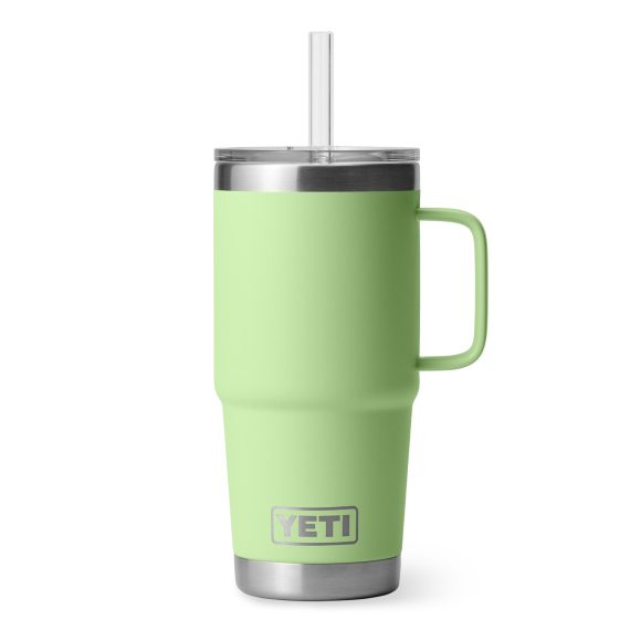 Yeti Rambler 25 Oz Straw Mug 2.0 - Key Lime dans le groupe Loisirs en plein air / Cuisines camping et ustensiles / Thermos / Mugs Thermos l\'adresse Sportfiskeprylar.se (SKU-2326-24H2KL)