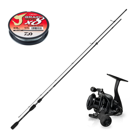 Okuma Pitch Black V2 Bixlite Allround Combo dans le groupe Techniques de pêche / Pêche en spinning / Combos / Combos spinning l\'adresse Sportfiskeprylar.se (SSPSET-11)