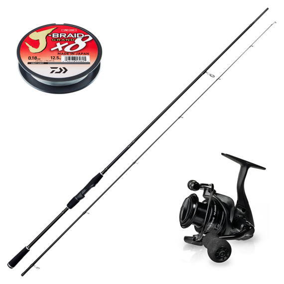 Okuma Pitch Black V2 Westin W2 Powershad Allround Combo dans le groupe Techniques de pêche / Pêche en spinning / Combos / Combos spinning l\'adresse Sportfiskeprylar.se (SSPSET-12)