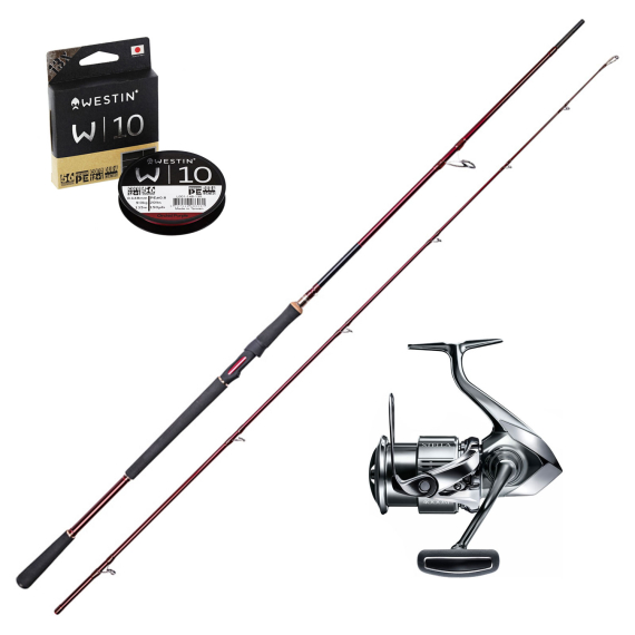 Shimano Stella W6 Powercast Pike Combo dans le groupe Techniques de pêche / Pêche en spinning / Combos / Combos spinning l\'adresse Sportfiskeprylar.se (SSPSET-20)