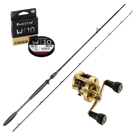 Shimano Calcutta Conquest Westin W10 Pike Combo dans le groupe Combos / Combos casting l\'adresse Sportfiskeprylar.se (SSPSET-5)