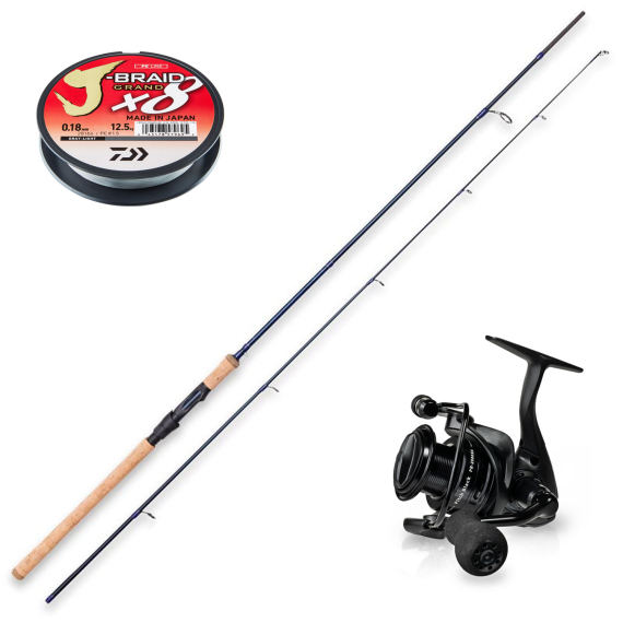 Okuma Pitch Black V2 DAM Steelhead Iconic Seatrout Combo dans le groupe Techniques de pêche / Pêche en spinning / Combos / Combos spinning l\'adresse Sportfiskeprylar.se (SSPSET-6)