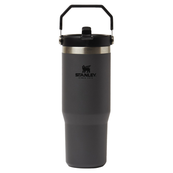 Stanley Iceflow Flip Straw Tumbler 0,89L - Charcoal dans le groupe Loisirs en plein air / Cuisines camping et ustensiles / Thermos / Mugs Thermos l\'adresse Sportfiskeprylar.se (ST1009993194)