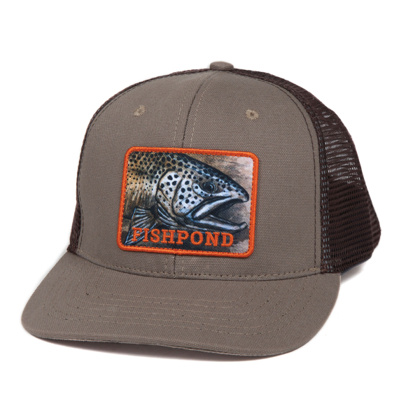 Fishpond Slab Trucker Hat -Sandstone/Brown dans le groupe Habits et chaussures / Casquettes et chapeaux / Casquettes / Casquettes trucker l\'adresse Sportfiskeprylar.se (STH-S-B)