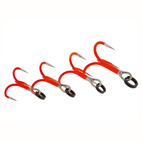 Westin Rigged Trout Treble Hooks Uv Orange dans le groupe Hameçons et terminal tackle / Hameçons / Hameçons triples l\'adresse Sportfiskeprylar.se (T108-805-064r)