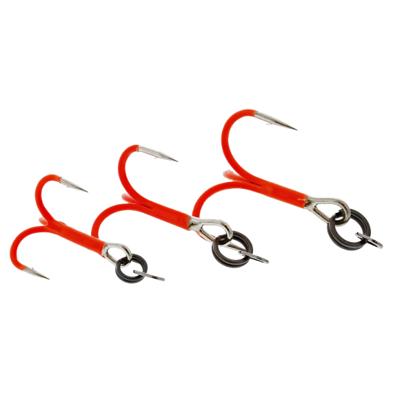 Westin Rigged Trout Treble Hooks Uv Orange dans le groupe Hameçons et terminal tackle / Hameçons / Hameçons triples l\'adresse Sportfiskeprylar.se (T108-805-064r)