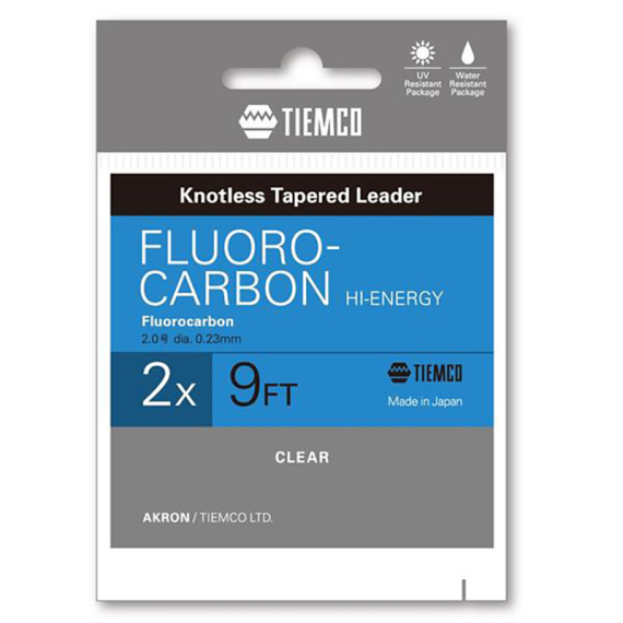 Tiemco Fluorcarbon Taperad Tafs Hi-energi 9ft dans le groupe Hameçons et terminal tackle / Leaders et Bas de ligne / Bas de ligne préfaits / Queues de rat l\'adresse Sportfiskeprylar.se (TAFLH9-0Xr)