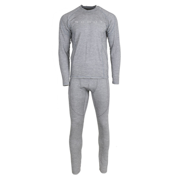 Vision Scout Merino Bamboo Set Grey dans le groupe Habits et chaussures / Habits / Vêtements chauds et sous vêtements / Sous-vêtements set l\'adresse Sportfiskeprylar.se (V1123-Sr)