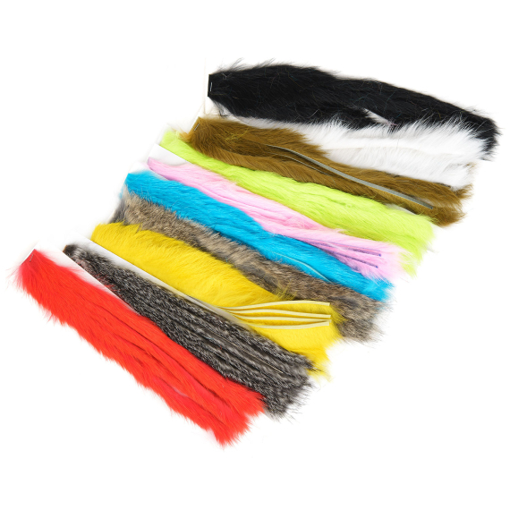 Zonker Strips 3mm dans le groupe Hameçons et terminal tackle / Fabrication mouche / Matériel fabrication mouche / Matériel poils / Zonker l\'adresse Sportfiskeprylar.se (VD50-90110r)