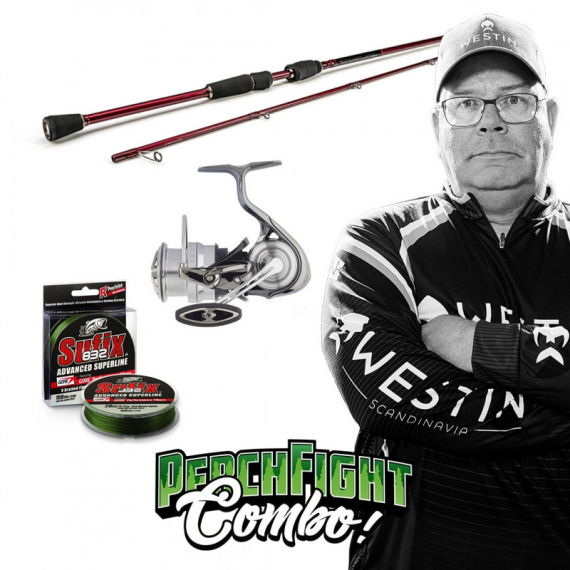 Jörgen Larsson Team Westin PerchFight Combo Haspel dans le groupe Combos / Combos spinning l\'adresse Sportfiskeprylar.se (W-JPFC1)