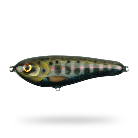 Wolfcreek The Wolf 17cm, 105g - Black Smolt UV dans le groupe Leurres / Leures fait main / Jerkbaits fait main l\'adresse Sportfiskeprylar.se (WOLFCR176)