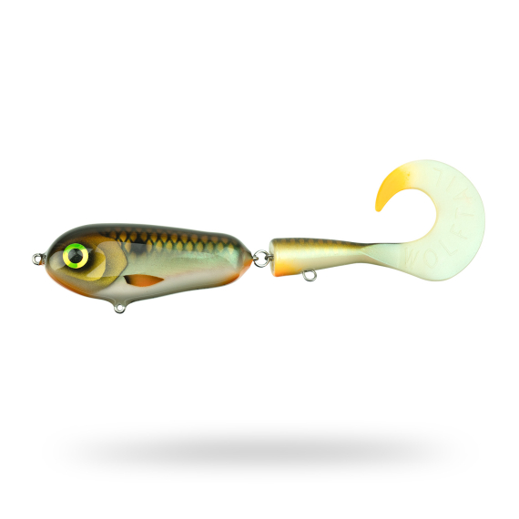 Wolfcreek Wolftail Shallow 23cm, 90g - Frösö Shad dans le groupe Leurres / Leures fait main / Tailbaits fait main l\'adresse Sportfiskeprylar.se (WOLFTAILCR174)