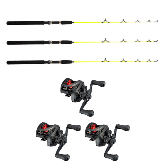 Daiwa PR100L / Fladen Ice Pike 115cm Vänster 3-Pack dans le groupe Techniques de pêche / Pêche sous la glace / Combos de Pêche sous la glace / Kits pêche sous glace l\'adresse Sportfiskeprylar.se (daiwapr3pcs-set)