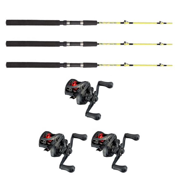 Daiwa PR100L/Fladen Ice Pike 130cm Combo Vänster 3-Pack dans le groupe Techniques de pêche / Pêche sous la glace / Combos de Pêche sous la glace / Kits pêche sous glace l\'adresse Sportfiskeprylar.se (daiwaprfladen1303pcsset)