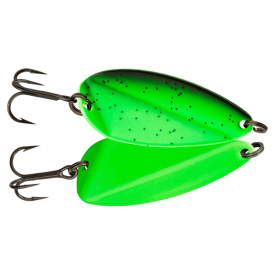 13 Fishing Origami Blade Flutter Spoon 30mm, 1,8g - Radioactive Pickle