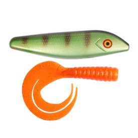 Perch Orange Glitter Tail (V8037)