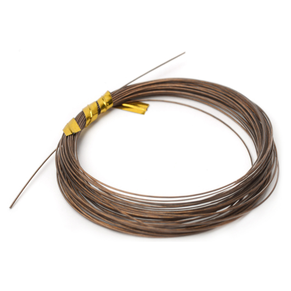 Partridge Bauer Pike Leader Wire 60lb - Brown dans le groupe Hameçons et terminal tackle / Leaders et Bas de ligne / Bas de ligne l\'adresse Sportfiskeprylar.se (ph-aw49-60-5b)