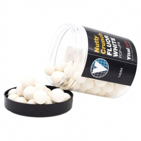 Vital Baits Pop-ups Nutty Crunch Fluor White 80g