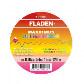 Fladen Maxximus Cable Braid Multicolor 1200m