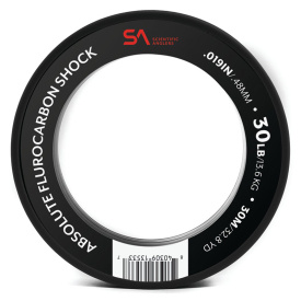 SA Absolute Fluorocarbon Shock Tippet Material 0,45mm