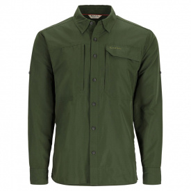 Simms Guide Shirt Riffle Green