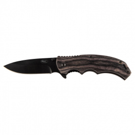 IFISH Folding Knife Darkwood