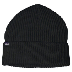 Patagonia Fishermans Rolled Beanie Black