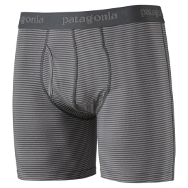 Patagonia M's Essential Boxer Briefs 6 in. Fathom: Forge Grey