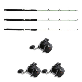 Okuma Magda Pro MA-20DLXT Vänstervevad/Wiggler Ismetespö Medium 118,5 cm 3-Pack