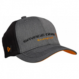 Savage Gear Strike Cap Onesize Grey Melange/Black