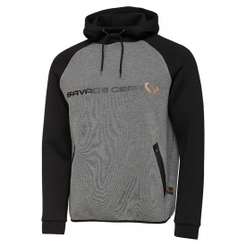 Savage Gear Tec-Foam Hoodie Dark Grey Melange