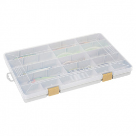 Westin W3 Tackle Box 35,5x22,5x3,5cm Grey/Clear