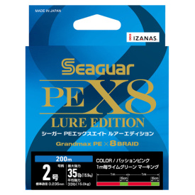 Seaguar PE X8 Lure Edition 150m Multicolor