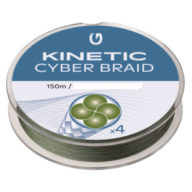 Kinetic 4 Braid 150m Dusty Green