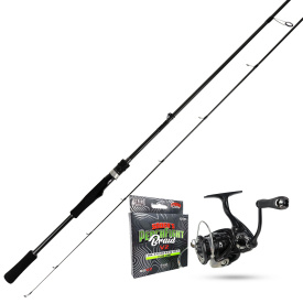 Lunker Stick Spinning Ninja Combo