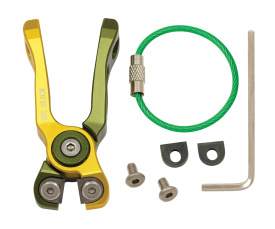 Dr. Slick Cyclone Nipper NATCO Gold and Green Aluminum Frame