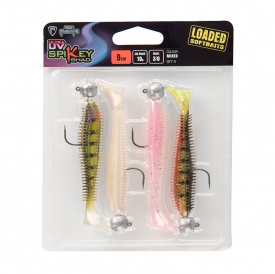 Fox Rage UV Spikey Shad Loaded Mix Packs (4-pack)