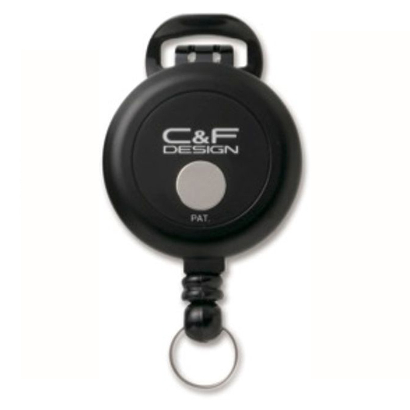 C&F Flex Pin-On Reel Black (CFA-72-BK)