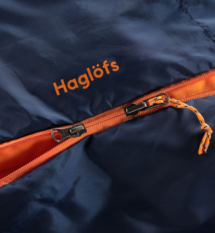 Haglöfs Tarius Lite +8 Midnight Blue/Tangerine - 190cm