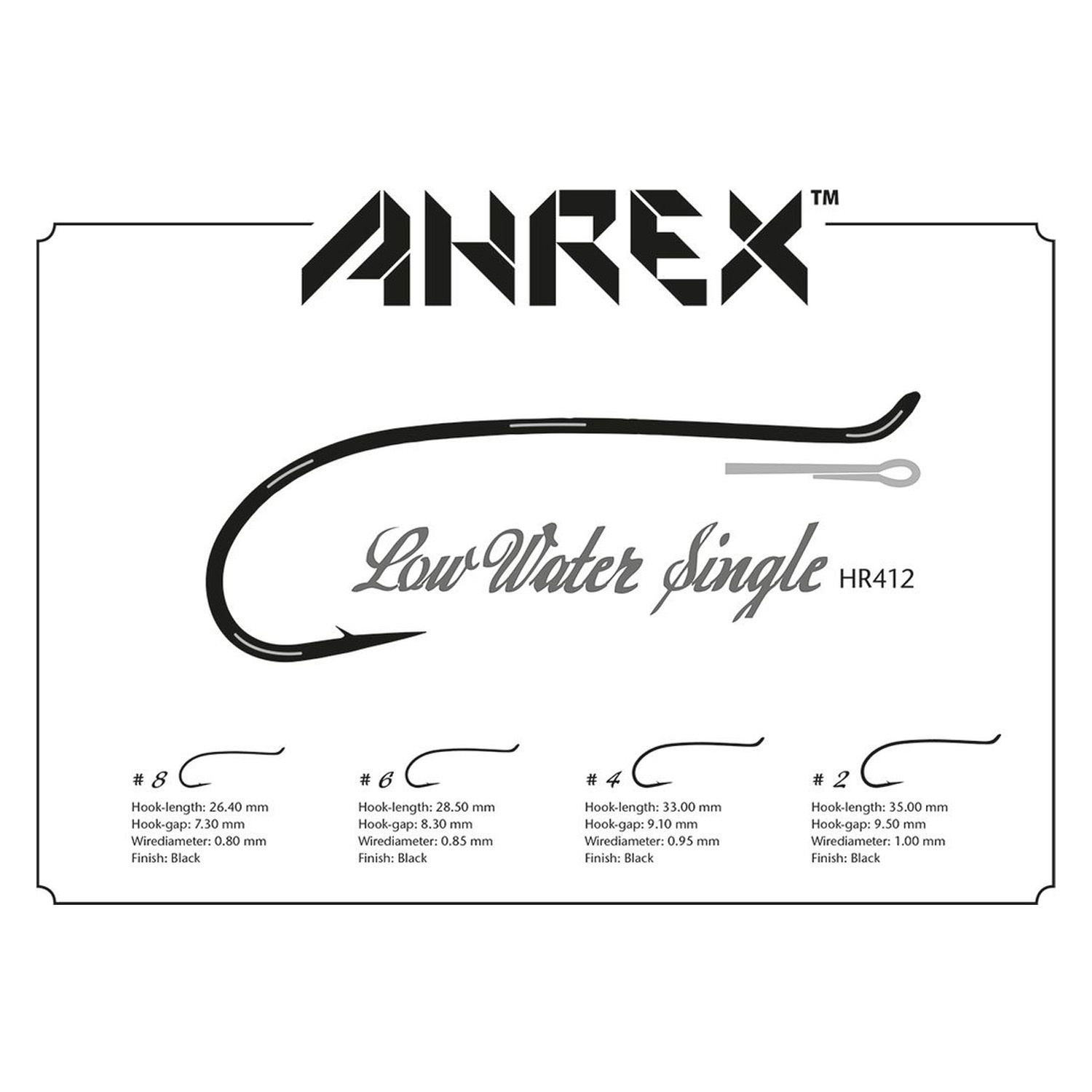 Ahrex HR412 Low water Single 8-pack